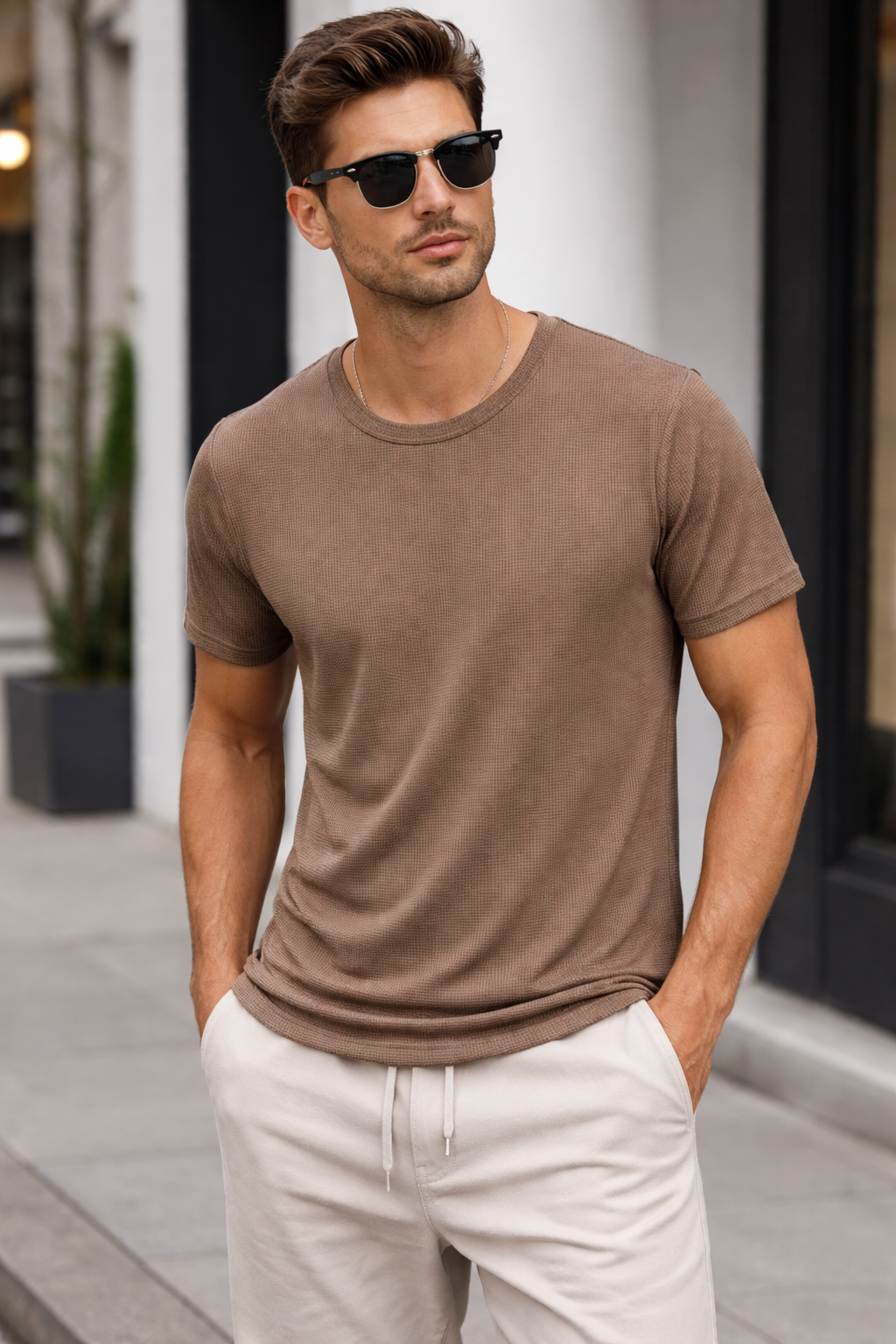 קצרה O חולצת