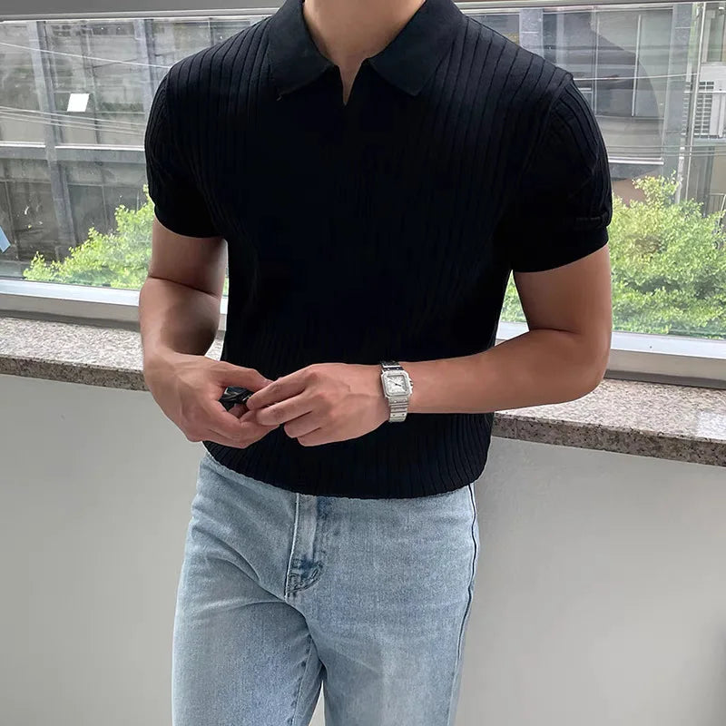 חולצת פולו קצרה