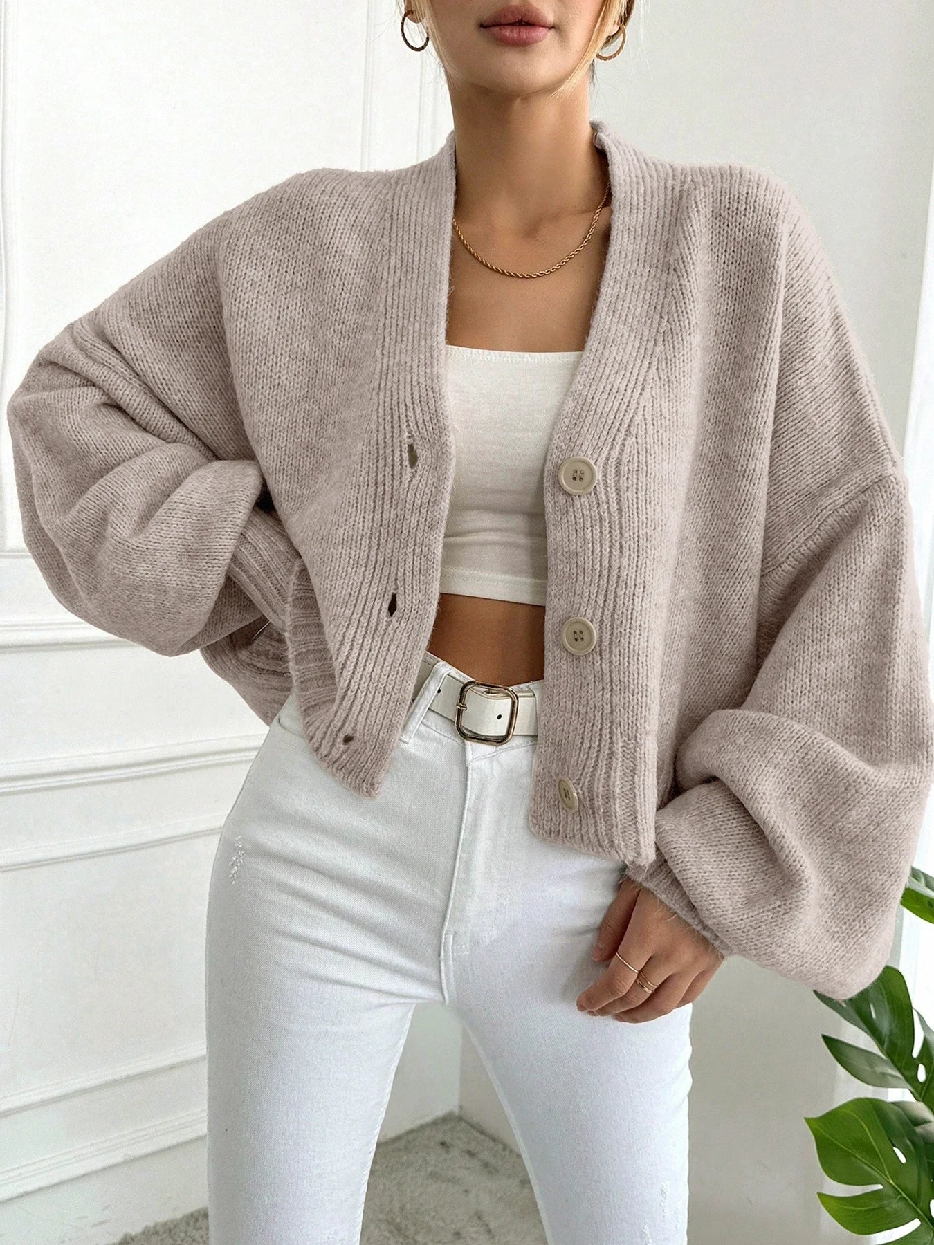 קרדיגן "בל" סרוג