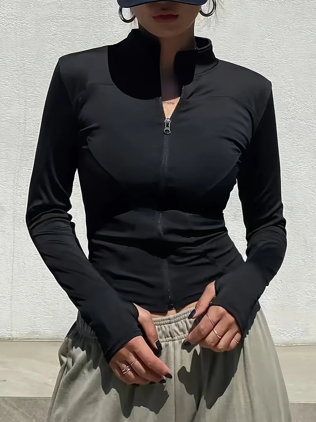 חולצת "מרווה" ריצ'רצ' אלסטית