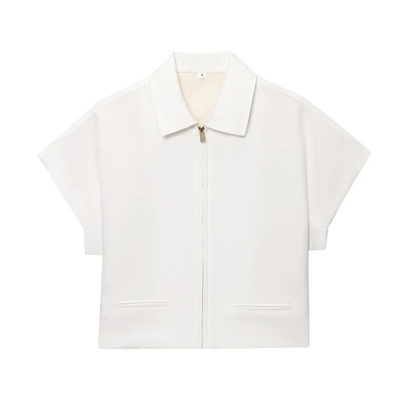 חולצת "נילי" קייצית עם שרוולים קצרים